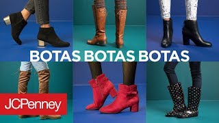 Botas de Mujer de Moda Otoño Invierno  JCPenney [upl. by Havener]