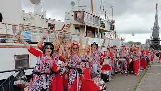 Bristol Harbour Festival 2024 The Balmoral  Batala Bristol [upl. by Ynaiffit215]