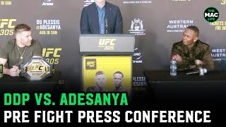 UFC 305 Dricus Du Plessis vs Israel Adesanya Press Conference [upl. by Burhans]