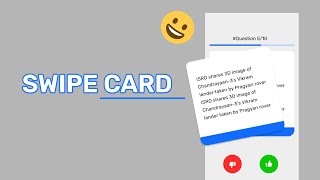 🔥 Tinder Swipe Card in flutter  Flutter Hero ❤️ flutterhero [upl. by Laroy]