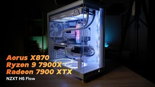 Rakit PC AMD Ryzen 9 7900X Chipset X870 Radeon 7900XTX Case H6 Flow [upl. by Eldridge]