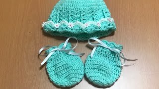 MANOPLAS BEBES A CROCHET SUPER FACILES [upl. by Sontag]