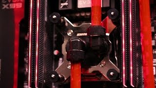 ORIGIN PCs overthetop watercooled powerhouse [upl. by Dynah]