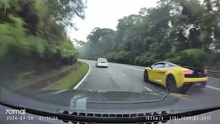 ULU YAM TOUGE ft GALLARDO LP560 amp MCLAREN 720S 240908  uluyam touge MTHRFKNWIN [upl. by Marybella]