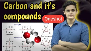 Carbon and its compounds  Class 10 Science  By Prasant sir  202425 Board Exam [upl. by Evvie606]