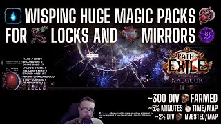 PoE 325 100 MAPS  The Best Endgame Farm of the League  Prep amp Results 4050 div per hour [upl. by Alice378]