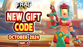 Frag Pro Shooter New Gift Code  Frag Pro Shooter New Gift Code October 2024 Part2 [upl. by Ardnaeed]