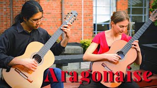 Aragonaise  Carmen Suite by Georges Bizet  Guitar duo [upl. by Trebuh254]