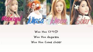 MAMAMOO  Woo Hoo HanRomEng Lyrics [upl. by O'Donovan]