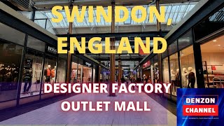 Swindon England Designer Factory Outlet Mall  A Walking Tour [upl. by Duyne]