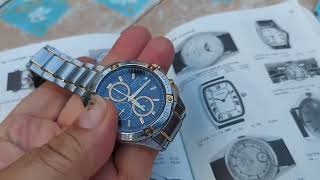 CITIZEN ECODRIVE GN4WS MENS CHRONOGRAPH WRISTWATCH [upl. by Amadeus]