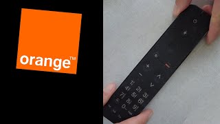 ORANGE BOX TV  associer la télécommande Décodeur TV UHD 4K LIVEBOX [upl. by Hgielyk776]