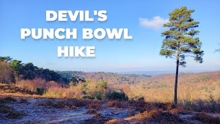 Where to Hike Near London Devils Punch Bowl Hike Surrey [upl. by Nollad]