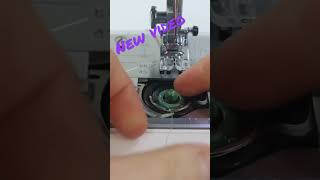 Janome Easy Set Bobbin  Step by Step Preview [upl. by Nylkcaj]