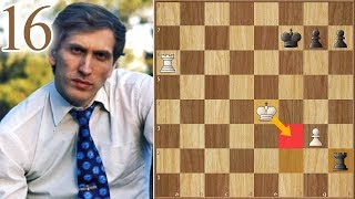 Operation Chair  Fischer vs Spassky  1972  Game 16 [upl. by Klinger351]