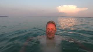 Swimming in the middle of Lake Balaton 🇭🇺 [upl. by Bascio]