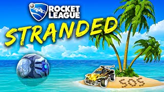 Rocket League but were STRANDED on an ISLAND [upl. by Tenaj]