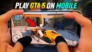 how to play gta 5 in mobile 🤯 gta 5 mobile download  how to download gta v in mobile [upl. by Sarena]