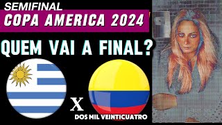 URUGUAI VS COLOMBIA  LAVINIA NÃO EXITA E REVELA QUEM VAI A FINAL DA COPA AMÉRICA 2024 [upl. by Swerdna]