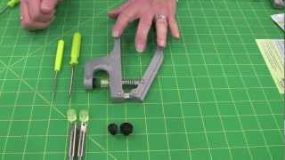 Changing Snap Pliers Shaft [upl. by Kcirevam]