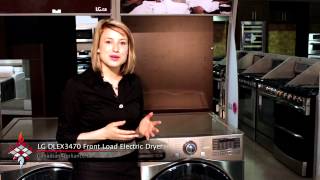 LG DLEX3470V Front Load Electric Dryer [upl. by Irehc866]