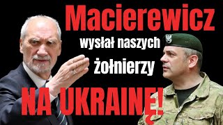 Macierewicz wysłał naszych żołnierzy na Ukrainę [upl. by Luz404]