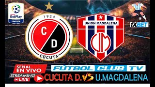 CUCUTA VS UNION MAGDALENA EN VIVO HOY PARTIDO TORNEO BETPLAY II 2024 4LAR GRUPO A endirecto [upl. by Cornell]