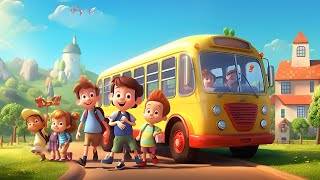 The wheels on the bus  Kids Nursery Rhymes  MGDvines [upl. by Todd674]