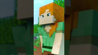 Alexfellinto water💦minecraft sad animation minecraft shortsminecraft minecraftanimation shorts [upl. by Shipley]