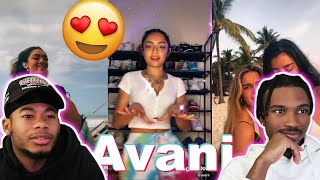 Best of Avani Gregg TIK TOK Dances Compilation Reaction  Vlogmas Day 27 [upl. by Ainorev]