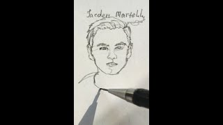 Jaeden Martell One line drawing [upl. by Dallis528]