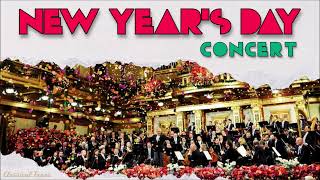 Vienna Classics  NEW YEARS DAY CONCERT  The Best Waltzes amp Polkas By Strauss [upl. by Llerraj]