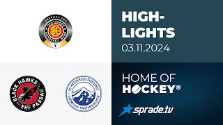 03112024  Highlights  EHF Passau Black Hawks vs SC Riessersee [upl. by Hughie]