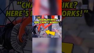 Chainless bike Heres How It Works👍 shorts short shortviral [upl. by Adlesirhc]