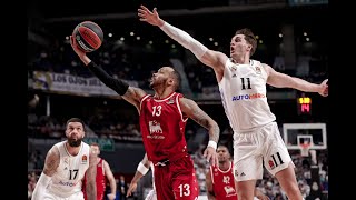 Real Madrid  Olimpia Milano Highlights [upl. by Sillig]