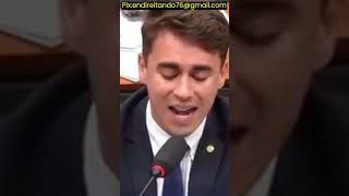 Nikolas Ferreira  O SILÊNCIO DE DINO DIZ MUITAS COISAS  bolsonaro foryou viral shortsviral [upl. by Nasho667]