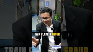 Train travel without ticket  5000 Rs penalty shorts train [upl. by Ahseret277]