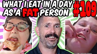 quotWhat I Eat In A Day As A FAT Personquot 109  Fat Acceptance TikTok [upl. by Lhadnek]