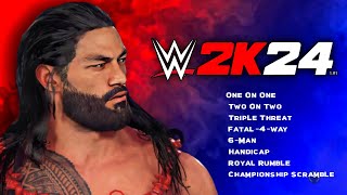 MY NEW WWE 2K24 PATCH MOD  Lucky Ultimate  Released [upl. by Damian]