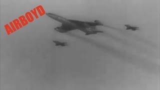 Russian Aviation Day 1961 Myasishchev M50 Flyover [upl. by Yart]