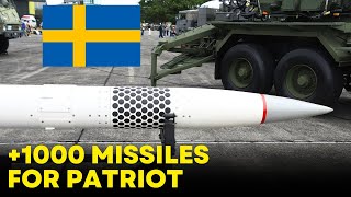 Sweden joined the purchase of 1000 Patriot missiles [upl. by Hekking]