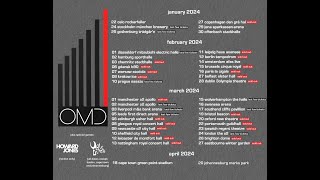 OMD 2024 ► Bauhaus Staircase Tour 2024 ► Live in Jena [upl. by Yecal]