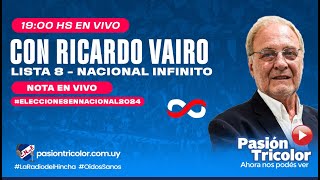 Nota en vivo Con Ricardo Vairo  Lista 8 NacionalInfinito [upl. by Stegman]