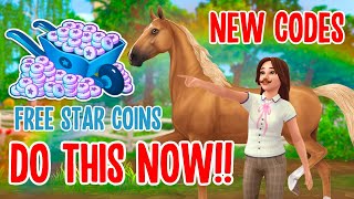 DO THIS TO GET FREE STAR COIN CODES IN STAR STABLE [upl. by Florrie]