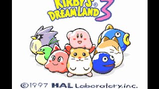 Kirbys Dream Land 3 SNES  100 Longplay [upl. by Witha592]