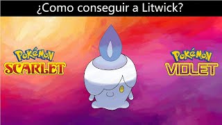 Como conseguir a Litwick en Pokemon Escarlata y Purpura DLC [upl. by Randi]