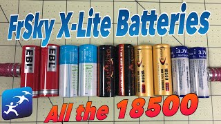 FrSky Taranis XLite 18500 Battery Options Today  Updates in the description [upl. by Silrac457]