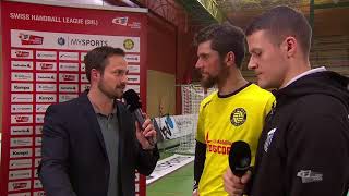 Pfadi gewinnt auch Spiel 2 gegen St Otmar [upl. by Essyla781]