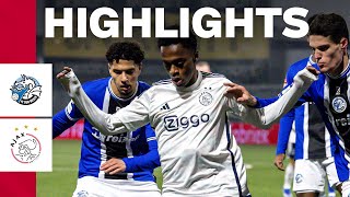 Highlights FC Den Bosch  Jong Ajax  Keuken Kampioen Divisie [upl. by Atrim]