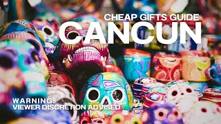 🇲🇽 What to buy in Cancun Mexico Cheap Souvenir Shopping Guide [upl. by Beeson]